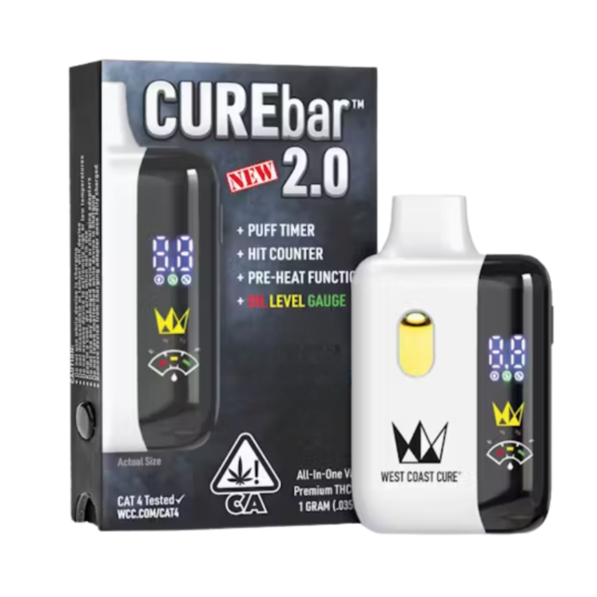 Blueberry Kush (I) | 1g CUREbar All In One 2.0 | West Coast Cure