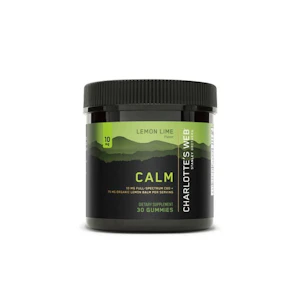 Charlotte's Web - Charlottes Web Lemon Lime Calm Hemp Extract Gummies- 10mg/30pk