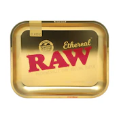 RAW Rolling Tray Ethereal Gold- Small
