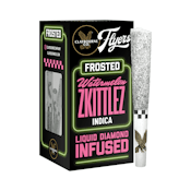 Claybourne Co. - 2.5g - 5ct Flyers Frosted Infused Pre Rolls - Watermelon Z