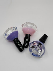 Slime Colored Flower Bowl | 14MM | Assorted Colors
