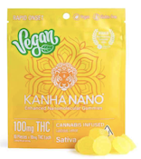 Kanha Nano - Vegan Sativa Lucious Lemon Gummies 10 Pack (100mg)