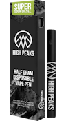 High Peaks- AIO vape pen- Super Sour Diesel (0.5g) Sativa