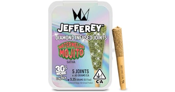 West Coast Cure - Watermelon Mojito Jefferey Diamond Infused Pre-Rolls - 5ct
