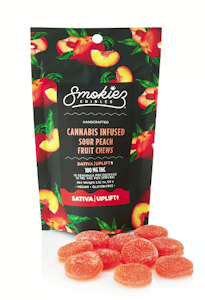 SMOKIEZ - Smokiez | Sour Peach | Fruit Chews | 100mg