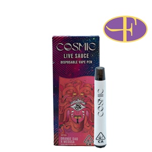 Cosmic - Orange Medusa Live Resin Disposable Vape