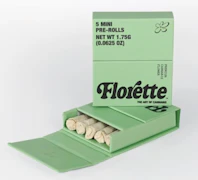 Bernie Hanna Butter 5pk 0.35g Prerolls - Hybrid | Florette