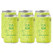 Ginger Lemongrass -6pk - Social Tonic - CANN