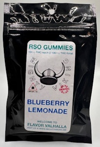 Blueberry Lemonade - 100mg RSO Gummies - Mighty Vikings