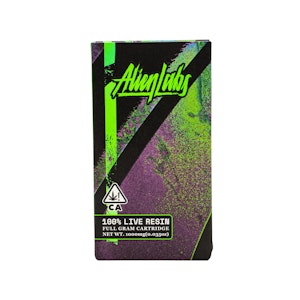 Alien Labs - Agent X - Live Resin Cartridge 1g