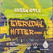 Everyday Hitter - Green Apple - Gummies - 1pc - 10pk - 100mg