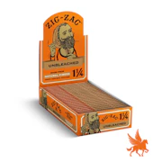 ZIG ZAG | UNBLEACHED | 1 1/4 PAPERS