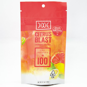Citrus Blast 100mg Sativa Gummies - Dixie