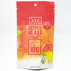 Dixie - Citrus Blast 100mg Sativa Gummies - Dixie