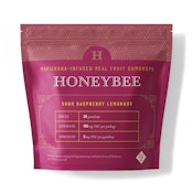 HONEYBEE GUMDROP - SOUR RASPBERRY LEMONADE 100MG