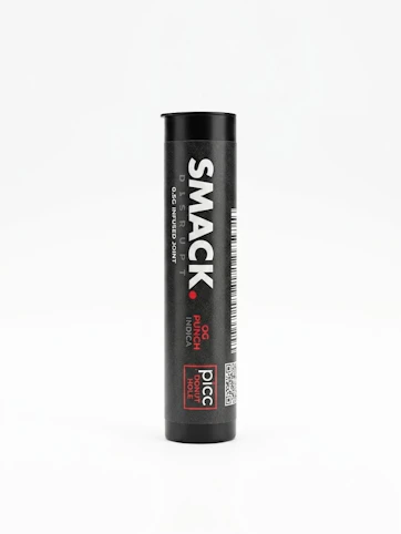 Picc - OG Punch -Indica-30.30 %THC | .5g (Infused Pre-Roll) | Smack By Picc    -M9 MID 3
