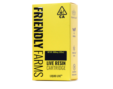 Friendly Farms - Friendly Farms - Yotti - 1g Live Resin Cart
