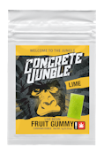 Concrete Jungle | Lime Live Resin Fruit Gummy | 100mg