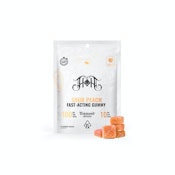 Heavy Hitters Fast Acting Sour Gummies - Sour Peach 100mg