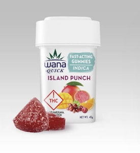 Wana - Quick Island Punch Gummies - Indica - 100mg