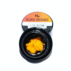 WEST COAST CURE - West Coast Cure - Blood Orange - 1g  Hybrid Live Badder 