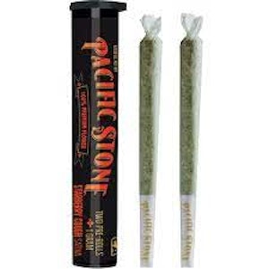 PACIFIC STONE - [Pacific Stone] Preroll 2 Pack - 1g - Starberry Cough (S)