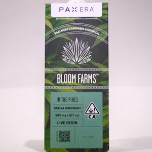 BLOOM FARMS - Bloom Farms In The Pines LR PAX .5g