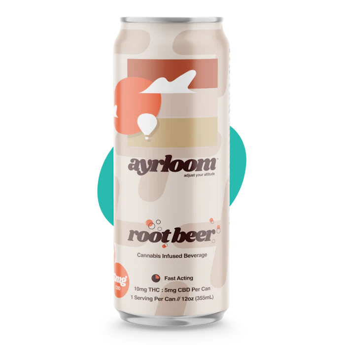 ayrloom - Ayrloom | Root Beer | Carbonated Beverage | 10mg | 12 fl oz Main Image