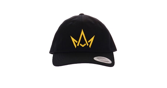 MARCH AND ASH - March And Ash - Black Hat Yellow Gold Crown - Dad Hat