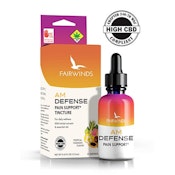 Fairwinds | AM Defense | Tincture | DOH | 1200mg CBD : CBG : THC