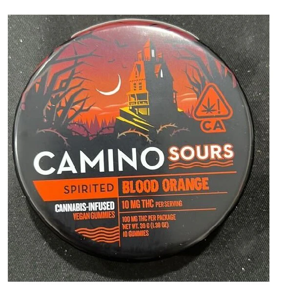 Camino - Camino - Blood Orange Sours Gummies 100mg Main Image