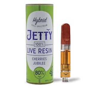 Jetty - Jetty Cherries Jubilee Unrefined Live Resin Cart 1g