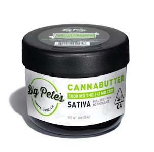 Mary's Medicinals - [Big Pete's] Butter - 1000mg - Cannabutter Sativa 4oz
