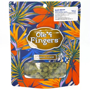 OLE'4 FINGERS - Blue Dream 28g Smalls Bag - Ole' 4 Fingers
