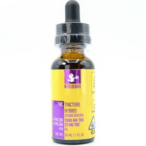 MY BLUE DOVE - Hybrid 1000mg 30ml Tincture - My Blue Dove
