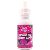 Cotton Candy 1000mg Tincture - Ole' 4 Fingers