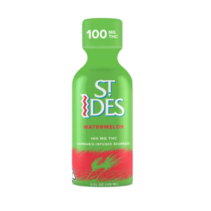 St Ides - 100mg THC St Ides - Watermelon Shot (4Oz)