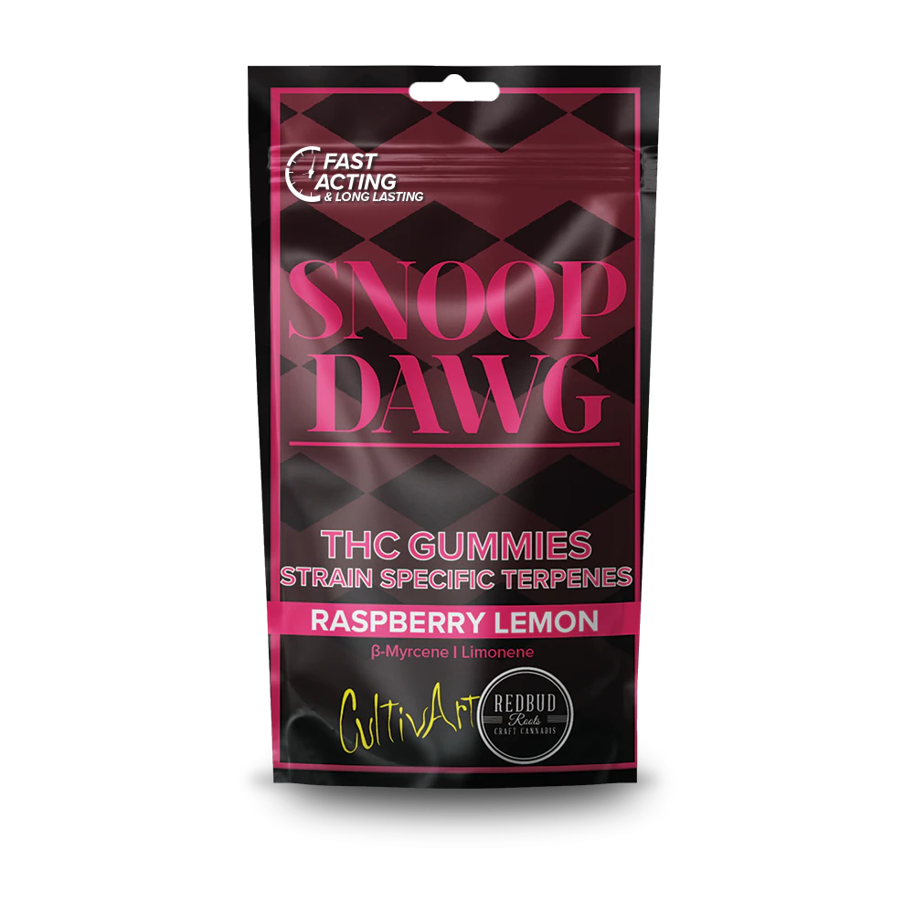 CultivArt - CultivArt | 10pk Gummies | Snoop Dawg Raspberry Lemon | 100mg Main Image