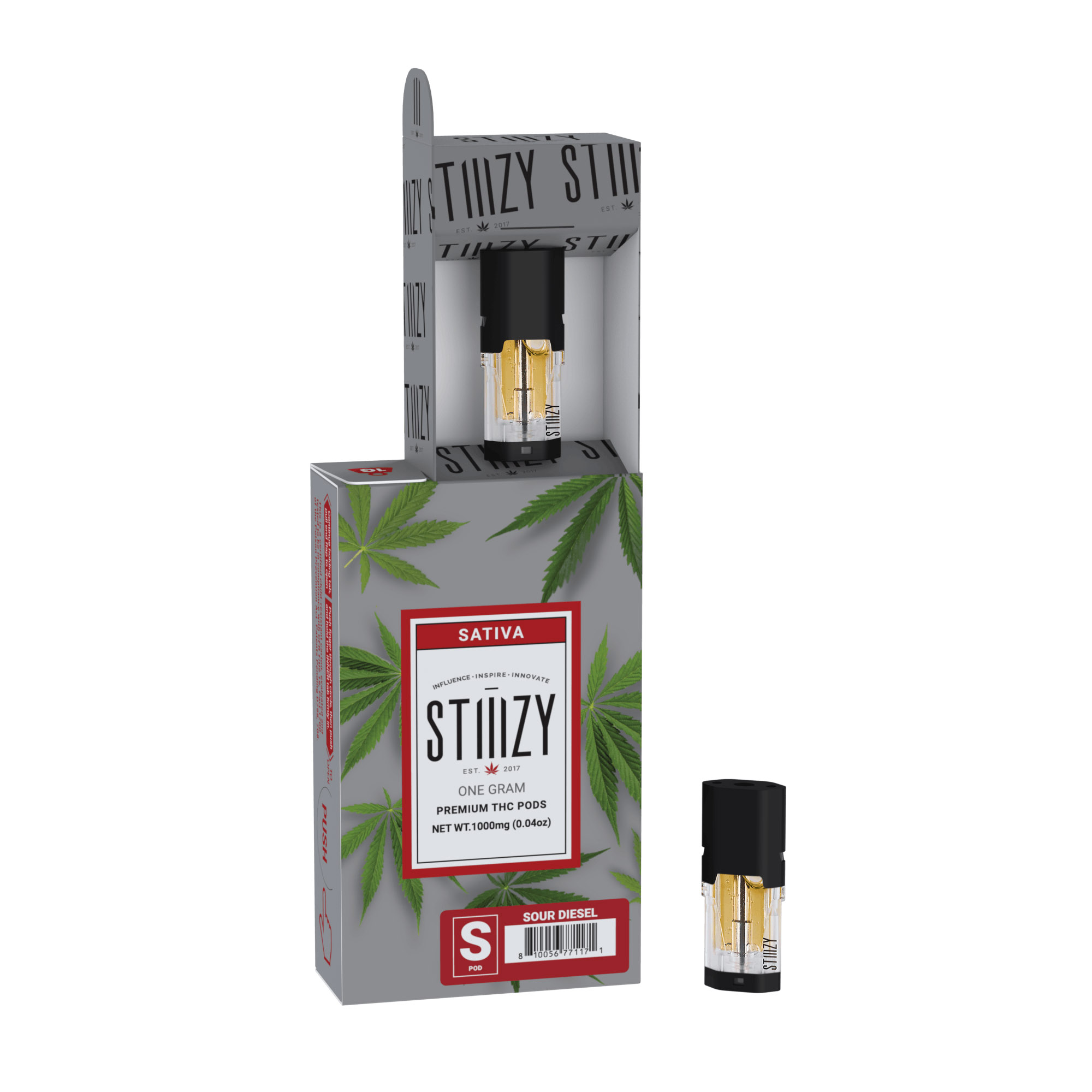 Stiiizy Sour Diesel THC POD 1.0g