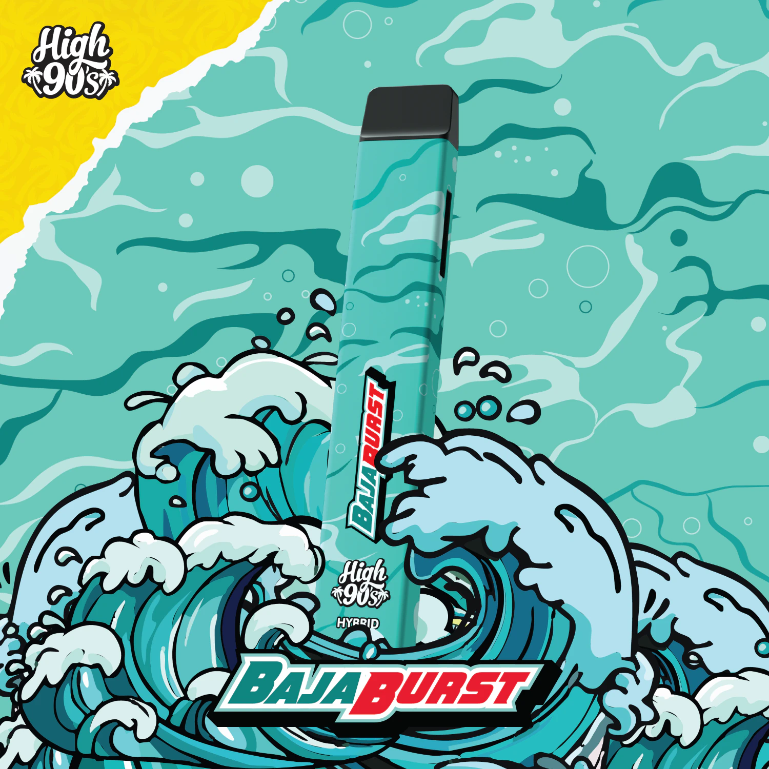 HIGH 90s - High 90's - 1g AIO - Baja Burst Main Image