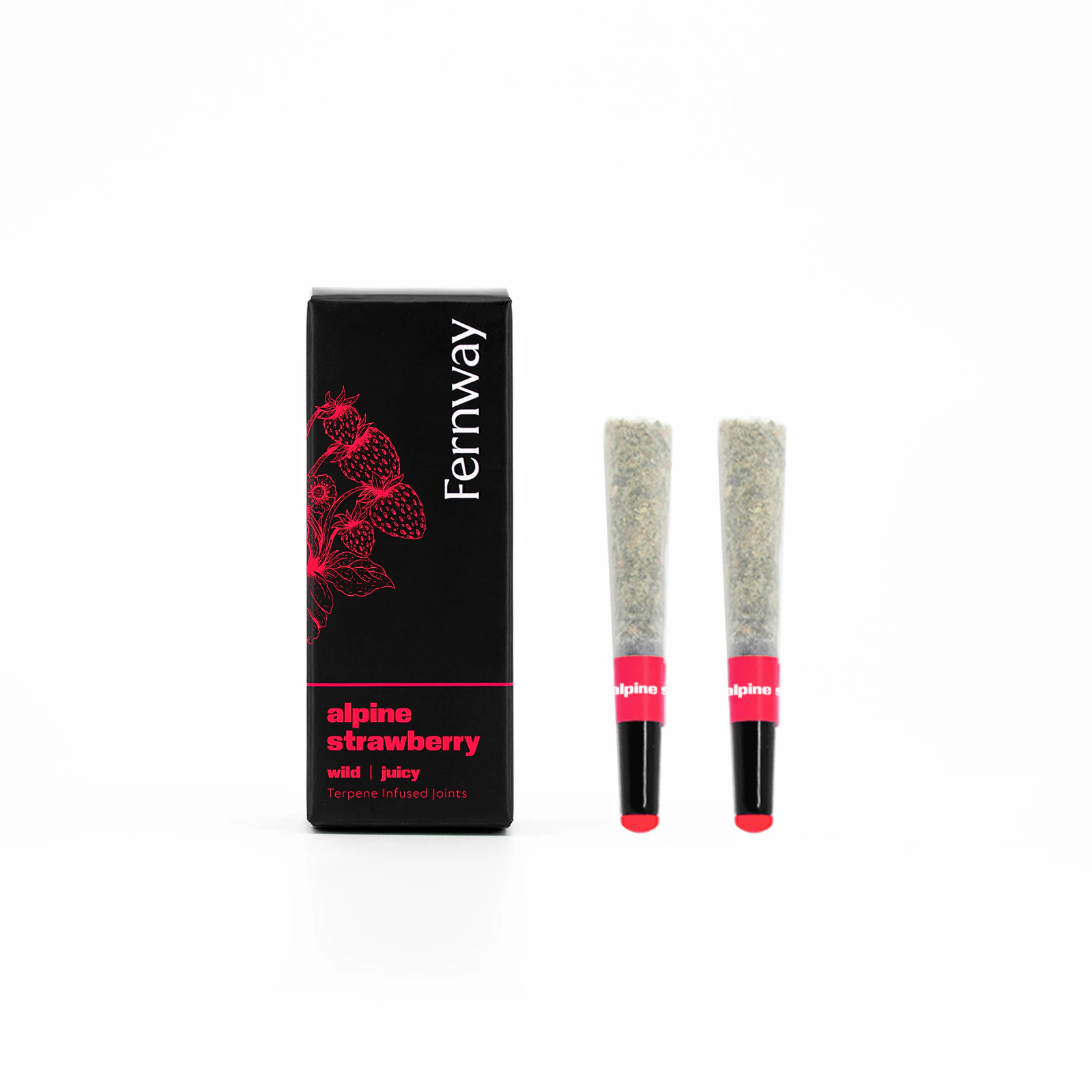 Fernway - Alpine Strawberry Terp Infused Joint | 1g total | TAX INCLUDED Main Image