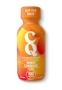 CQ - CQ | 2.2 oz Liquid Live Resin Shot | Mango Lemonade | 100mg