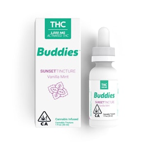 Buddies - Sunset Vanilla Mint  | 1000mg Tincture | Buddies