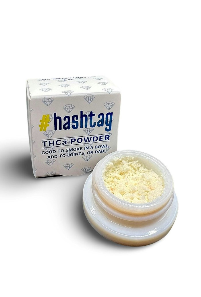 1g Bubba Kush THCa Powder "Bowl Topper" - Hashtag picture