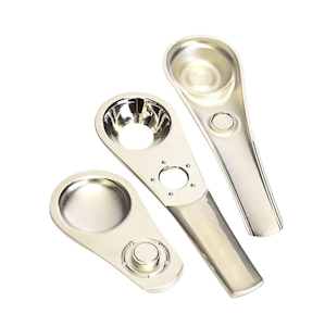 CHROMIUM CRUSHER - SWIVEL LID MAGNETIC SPOON W/ CARRYING CASE - CHROMIUM CRUSHER
