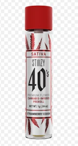 STIIIZY - [STIIIZY] Infused 40s Preroll - 1g - Strawberry Cough (S)