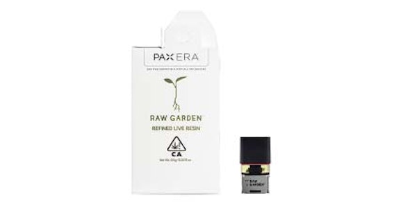Raw Garden - Raw Garden Santa Ynez Valley Pax Pod 0.5g