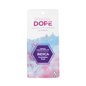 PRETTY DOPE - Pretty Dope - Forbidden Fruit Vape 1g