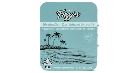 FUZZIES - Fuzzies - Dutch Treat Infused Destination Pre-Rolls - 7ct