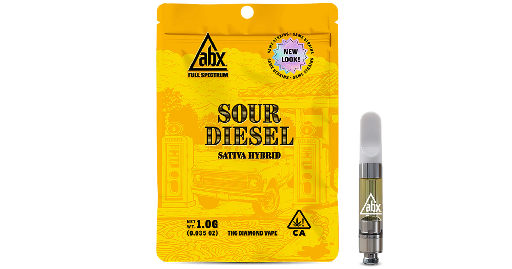 ABX - ABX - Sour Diesel High Potency Cartridge - 1g Main Image
